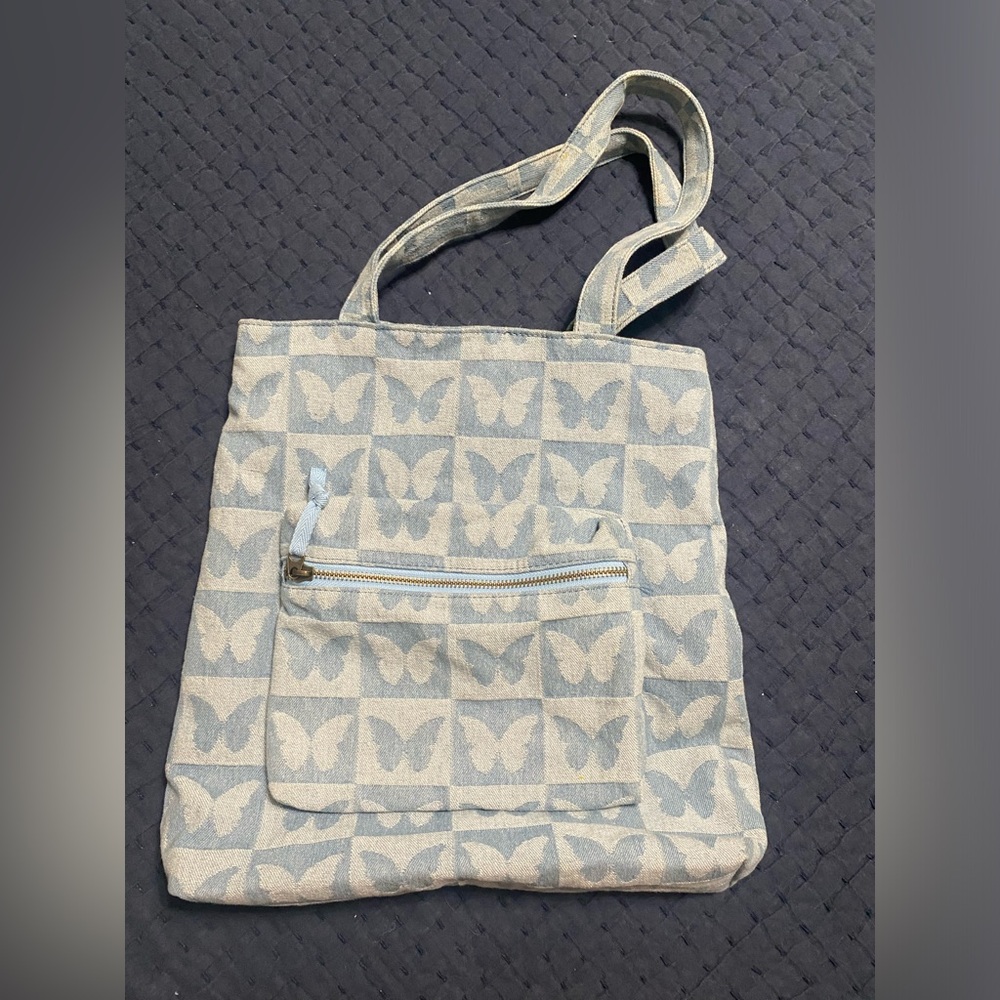 Girl’s Art Class Denim Tote Bag